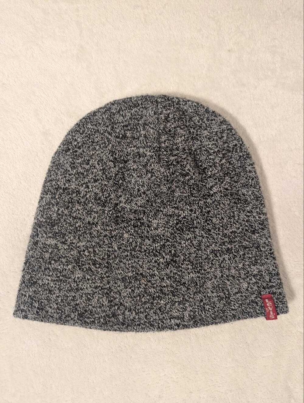Levi’s Gray Marled Knit Beanie